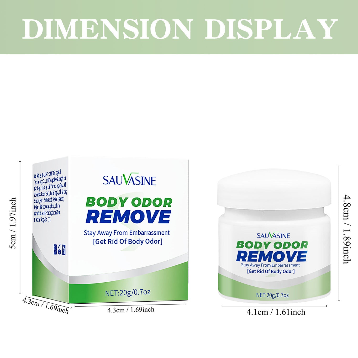 Body Odor Cream 20g
