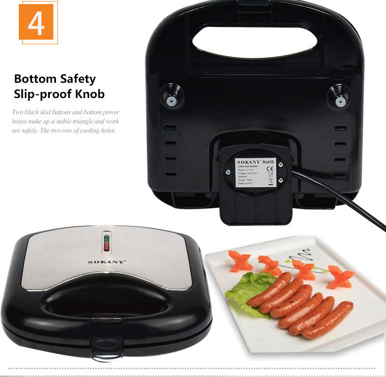 Hot Dog Sausage Grill Machine